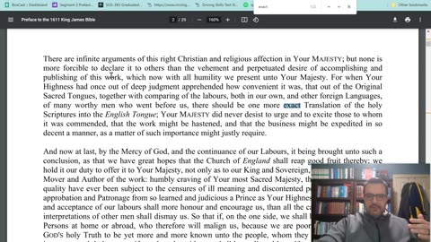 Did The King James Translators View Their Work As Perfect? | False Friends & The Prefaces To The AV