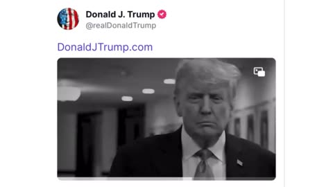 You need to see the video Trump posted on Truth after "guilty" verdict