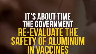 Where aluminum goes in the body after vaccination
