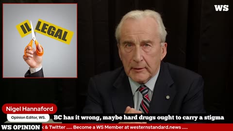 BC has it wrong, maybe hard drugs ought to carry a stigma