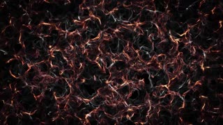 Fiery Fractals Background Loop Animation Motion Graphic Video Screensaver Wallpaper