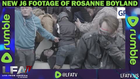 LFA TV CLIP: NEW J6 FOOTAGE OF ROSEANNE BOYLAND DYING!