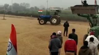 Tractor tricks!