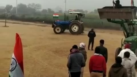 Tractor tricks!