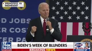 Bidens "week of Blunders" 1-31-23