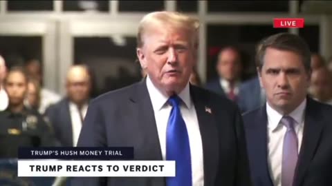 'This Was A Disgrace' -- Donald Trump Responds To The Guilty Verdict In The Hush Money Trial