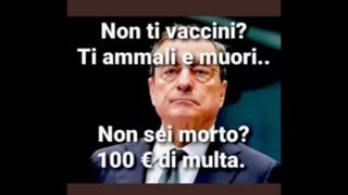 SE NON TI VACCINI T'AMMALI E MUORI OPPURE FAI MORIRE