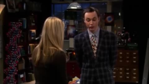 Sheldon Gives Penny The Moving Finger - The Big Bang Theory