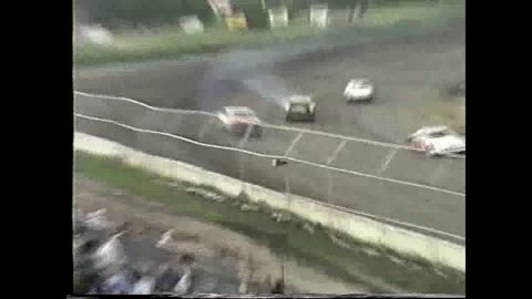 Stock Car Racing Dirt Track Exciting Roar of Engines Day Night 81 Speedway Wichita 5