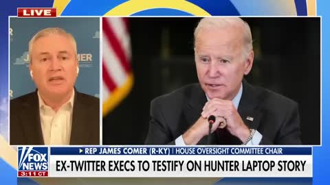 Rep. James Comer: Former Twitter execs to testify on Hunter Biden laptop 'cover-up'
