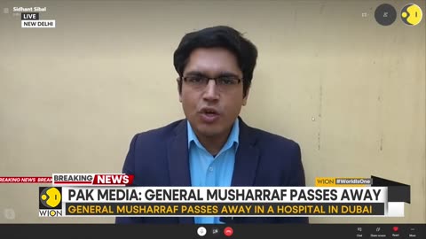 Breaking: General Pervez Musharraf passes away at a hospital in Dubai | World News |