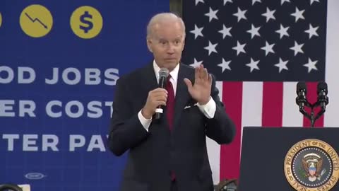 Joe Biden: "No president has run up more debt in four years than my president."