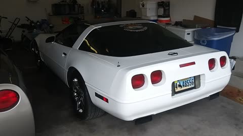 1995 C4 Corvette cold start