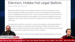 Conservative Daily: Update on Abe Hamadeh and Calls for New Trial to Correct AZ Election