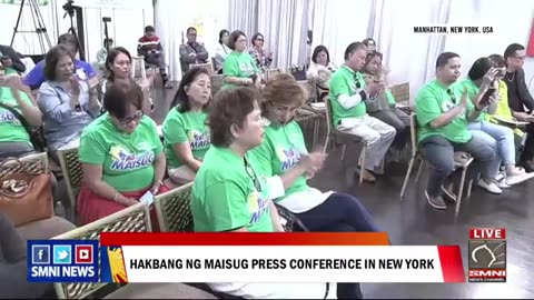 Hakbang ng Maisug Press Conference in New York | June 1, 2024