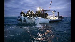 U.S. Navy releases first photos of Chinese balloon recovery, China asks US to return debris