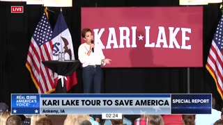 We need to take of our own problems first. - Kari Lake