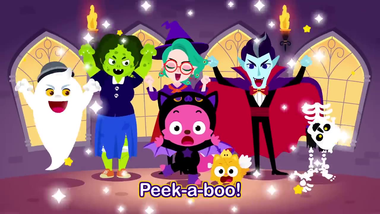 Baby Monster Yes, Papa | Kids Halloween Songs | Finger Family