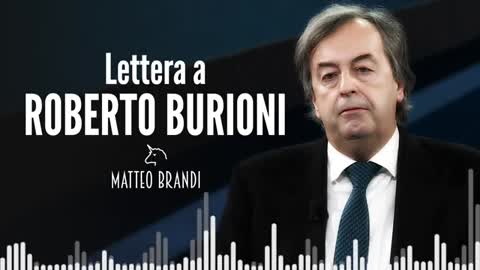 LETTERA A ROBERTO BURIONI