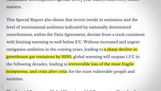 12 Years to Disaster? How Climate Activists Distort the Evidence