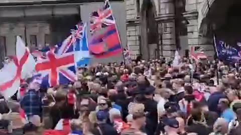 Scenes at Victoria Station right now.