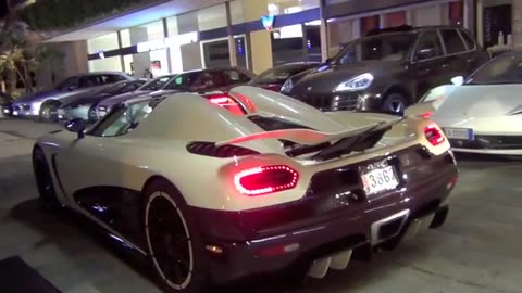 Koenigsegg Agera R in Monaco, HUGE Accelerations, REV and full tour of interior and exterior!!
