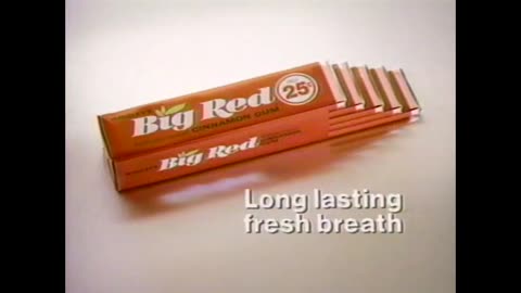 November 25, 1992 - Big Red Chewing Gum