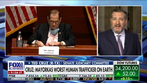 Ted Cruz accuses Mayorkas of being 'largest human trafficker on Earth'