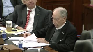 Sen Chuck Grassley Questions Under Secretary Alexis Taylor at Senate Ag Hearing