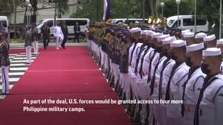 US to build larger military presence in Philippines