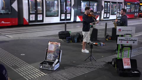 A Guitar, A Violin, and A Saxphone Enters the Arena