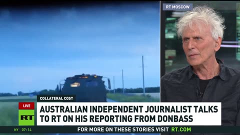 💥West is 'sacrificing Ukraine’: Australian journalist talks to RT about his reporting in Donbasss