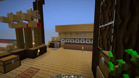 Minecraft: Giant Redstone Airship [Piston House]