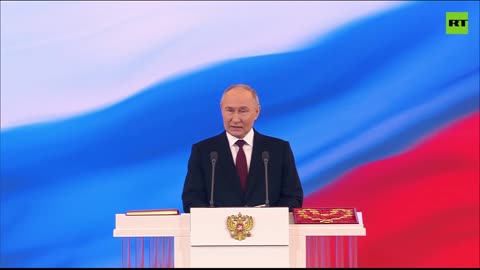 Putin addresses importance of family values and tradition following his oath for a new six-year term