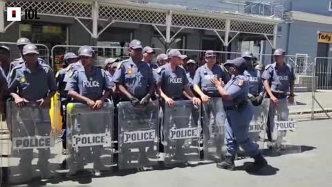 Watch: Police Prepare for Unrest Ahead of Sona