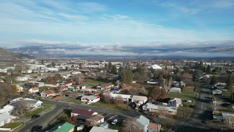 Omak, Washington drone flight.