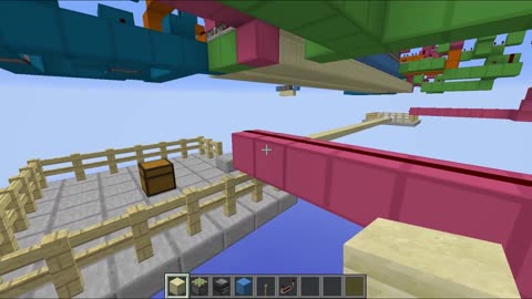 The GIANT Redstone Piston Bridge in Minecraft!