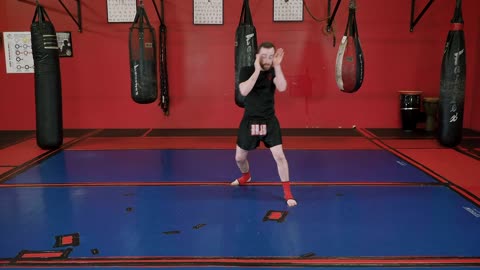 Muay Thai - Elbow Clench Shadow Boxing