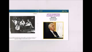 Brahms - Piano Quartet No.3 Rubinstein Guarneri SQ