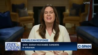 Sarah Huckabee Sanders Explains Difference Between Her and Biden