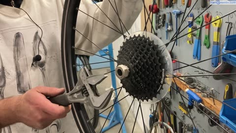 How to remove, and mount, a cassette, or a freewheel