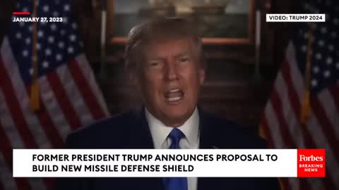 Trump pledges to build missile defence shield, Invokes possible "world war lll#