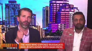 Kash Patel’s full interview with Donald Trump Junior.