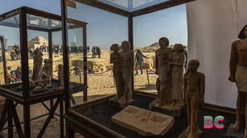 Egypt: Gold-covered mummy among latest discoveries