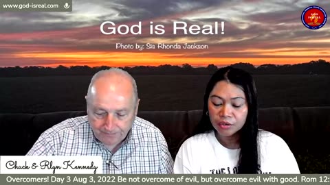 God Is Real: 08-03-22 Overcomers Day3 - Pastor Chuck Kennedy