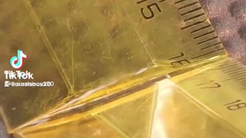 HOW TO FIX A BROKEN ACRYLIC PLASTIC RULER AT HOME