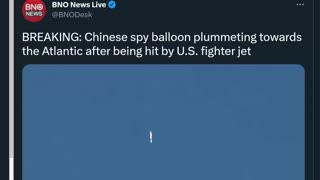 ALERT: The Spy Balloon Has Been Shot Down
