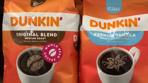 Which One Of These Dunkin Donuts Coffee Blend Would You Buy? Original Or French Vanilla?