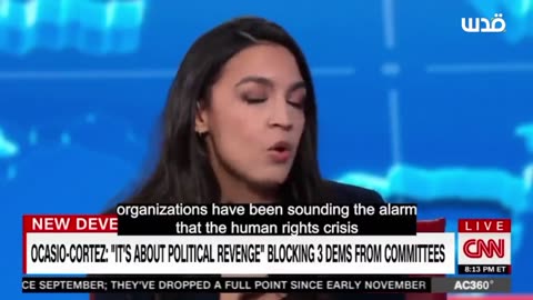 AOC says Israel is an apartheid state