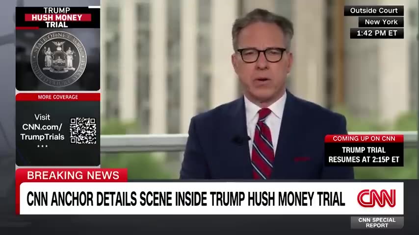 'Very aggressive questioning'_ Tapper shares what he saw in court CNN News